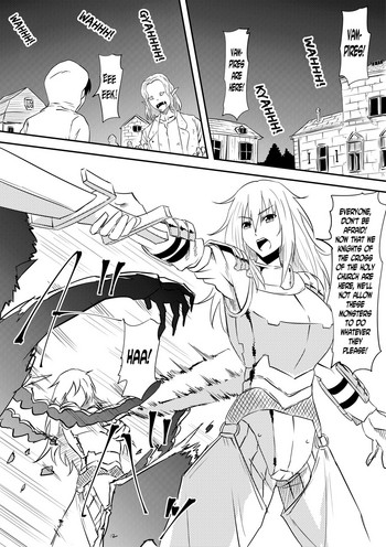 [三毛蔵亭] 女騎士のお母さんが強制的に吸血鬼化させられて堕とされる話 [英訳]