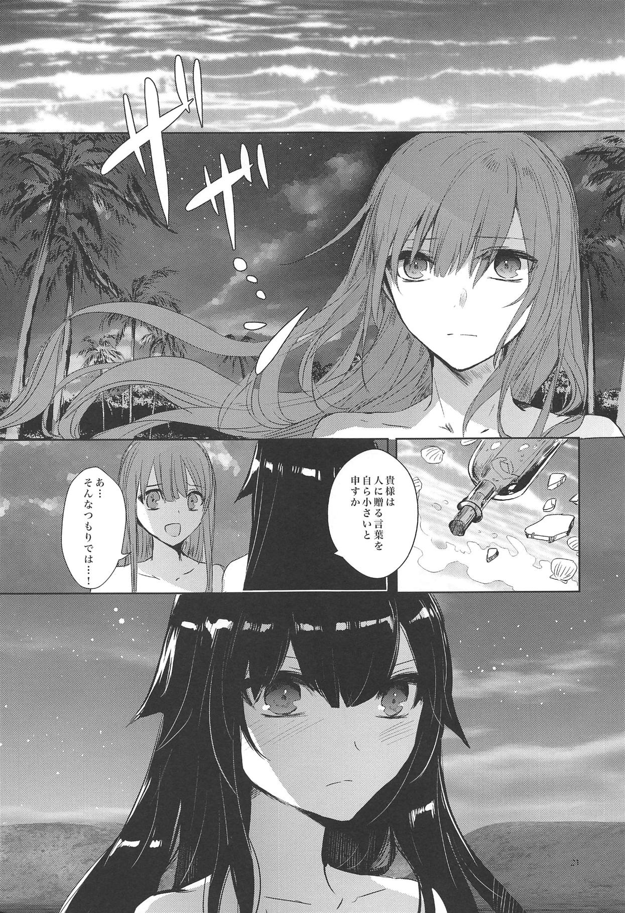 (COMIC1☆14) [サザンブルースカイ (rioka)] 秘めごとは常夏の夜に (Fate/Grand Order)