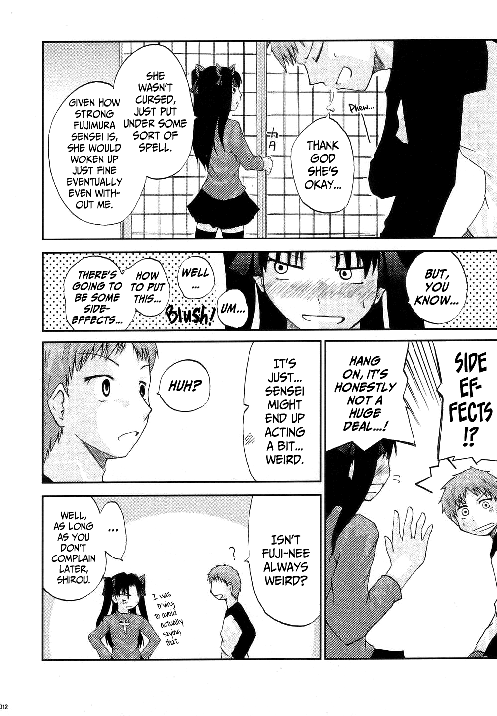 (C68) [洋燈印 (荒海泰人)] The desire of the truth (Fate/stay night) [英訳]