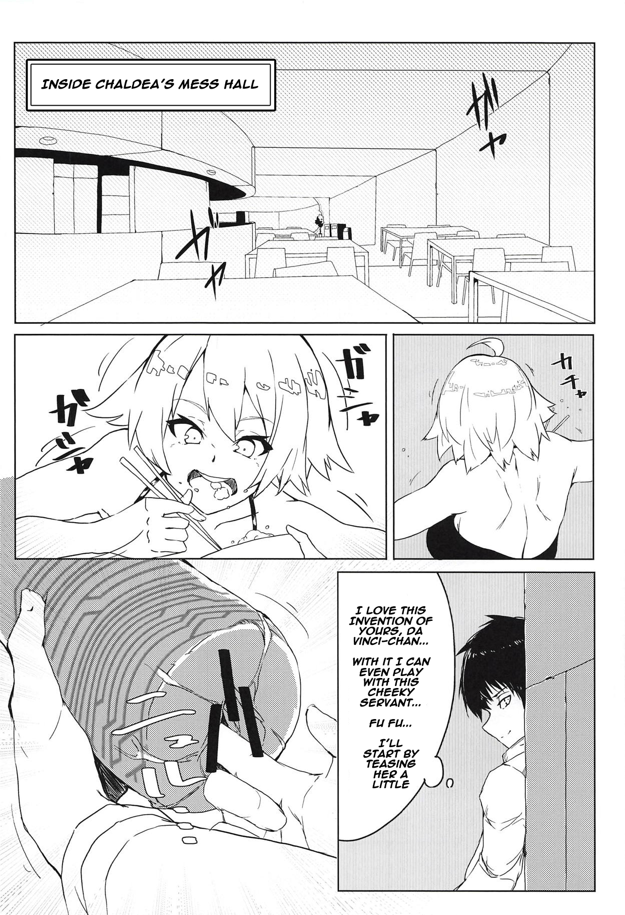 (COMIC1☆14) [楽園ティラミス (こぼ)] 遠隔射精で魔力補給 (Fate/Grand Order) [英訳]