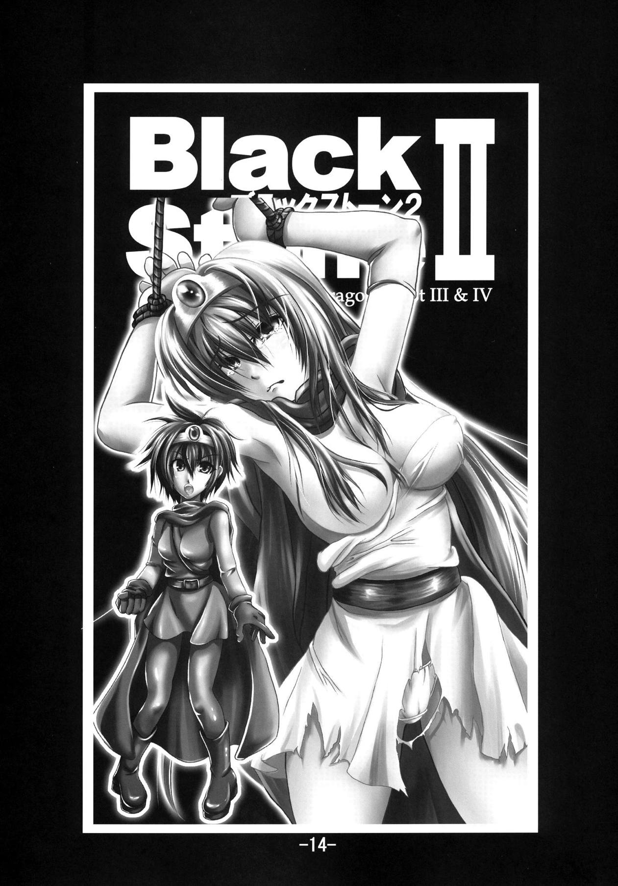 [Team二次元 (笹鎌鉾、秋茜)] Black Stone II (ドラゴンクエストIII、ドラゴンクエストIV) [DL版]