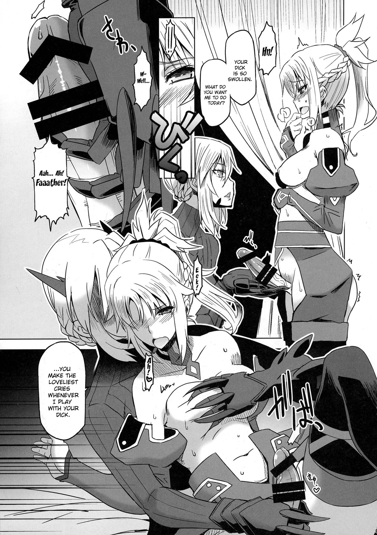 (ふたけっと13) [HGH (HG茶川)] HGUC#09 我が麗しき父への××× (Fate/Grand Order) [英訳]