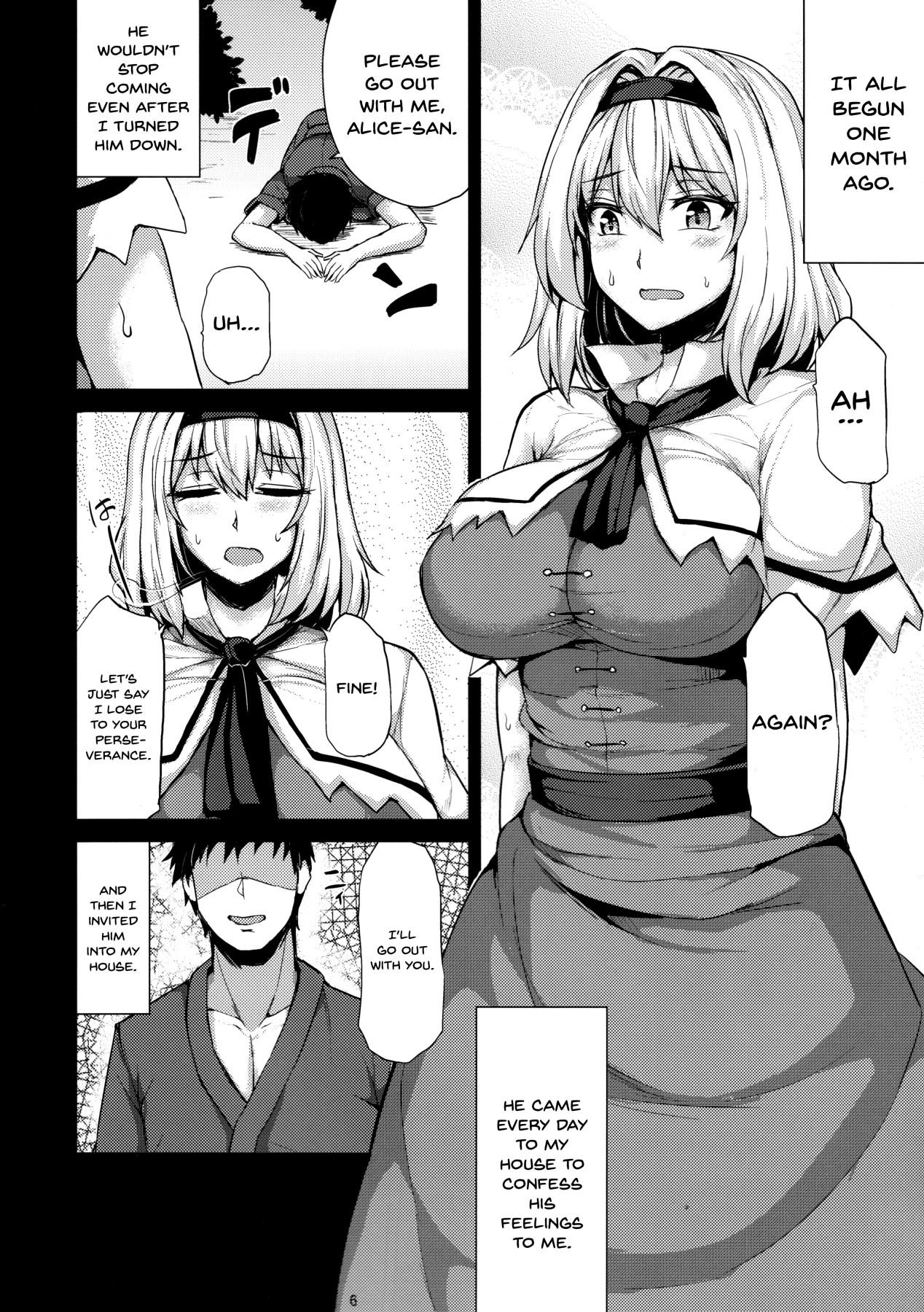 (例大祭15) [芦間山道 (芦間たくみ)] Hなアリスは好きですか? (東方Project) [英訳]
