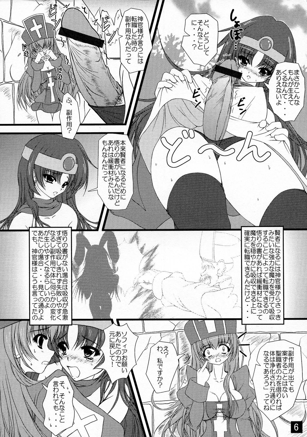 (サンクリ36) [やっぱり青が好き (Uni-corn)] Enjoy Job Change! (ドラゴンクエストIII)