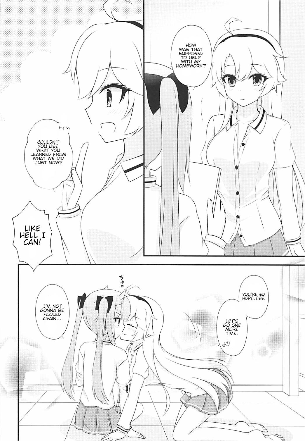 (COMIC1☆13) [ポワールムース (梨木のい)] スタディタイム (刀使ノ巫女) [英訳]