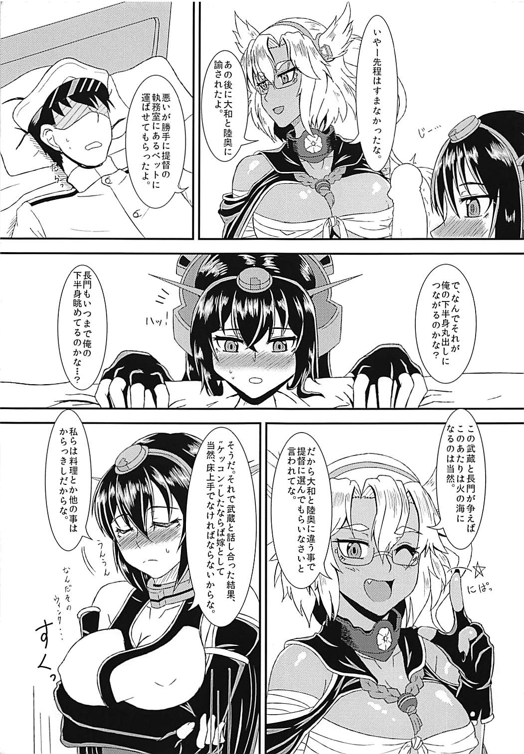 (C88) [じのり屋 (のりじ)] むさなが指輪争奪 床比べ (艦隊これくしょん -艦これ-)