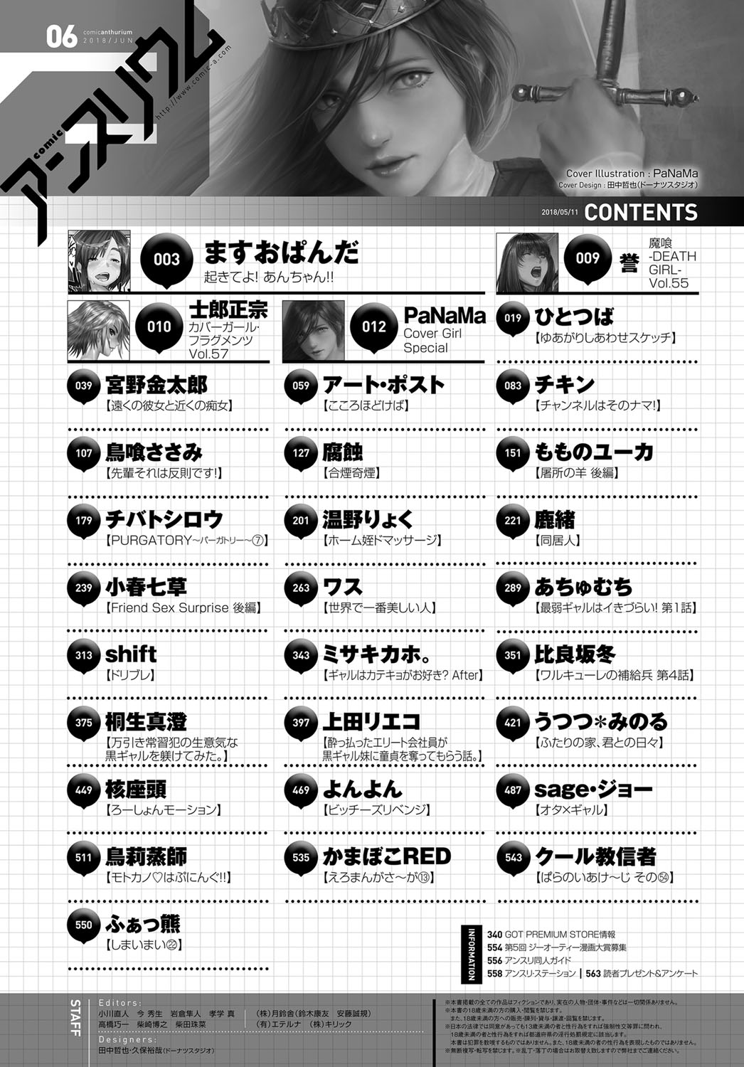 COMIC アンスリウム 2018年6月号 [DL版]