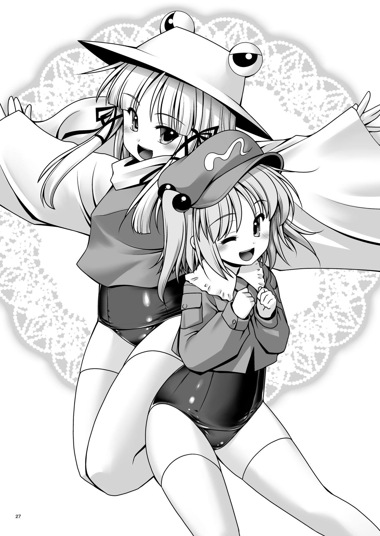 [世捨人な漫画描き (ともきとものり)] 日焼け肌のロリども (東方Project) [英訳] [DL版]