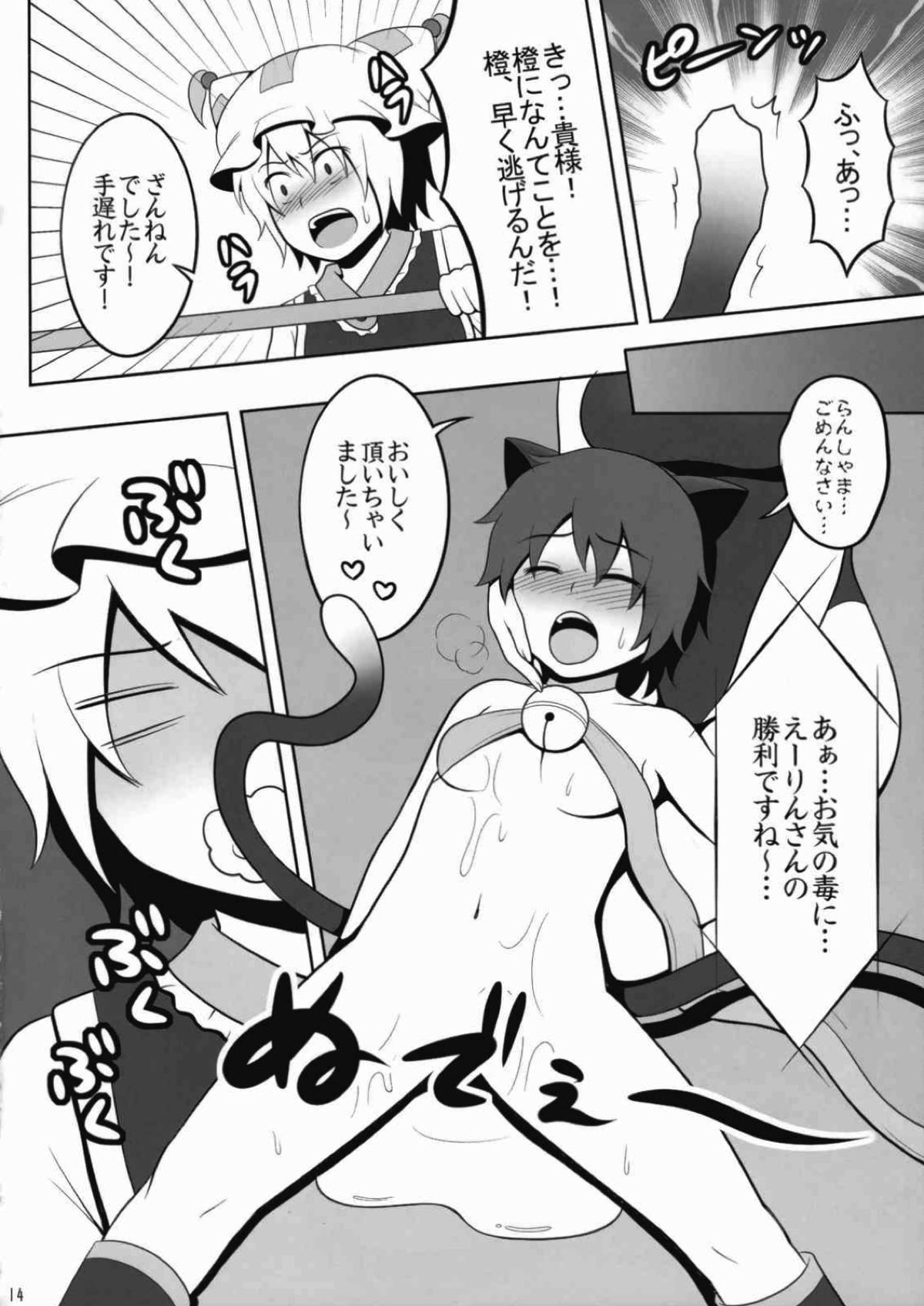 (例大祭7) [少年病監 (かんのいずか)] 東方キャットファイトIV (東方Project)