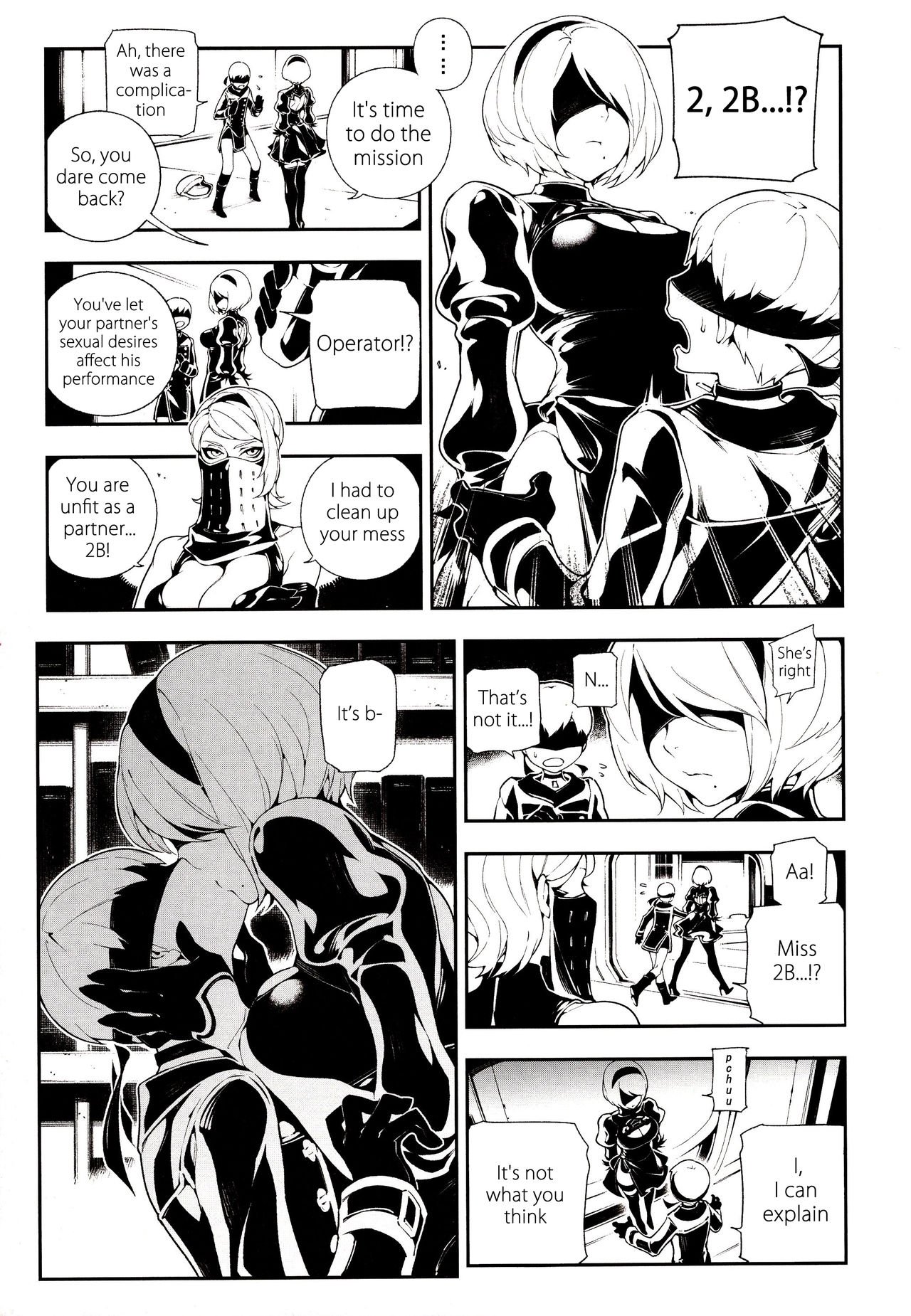 (FF31) [熊掌社 (魚生、俺正讀)] NieR : 2BR18 (ニーアオートマタ) [英訳]