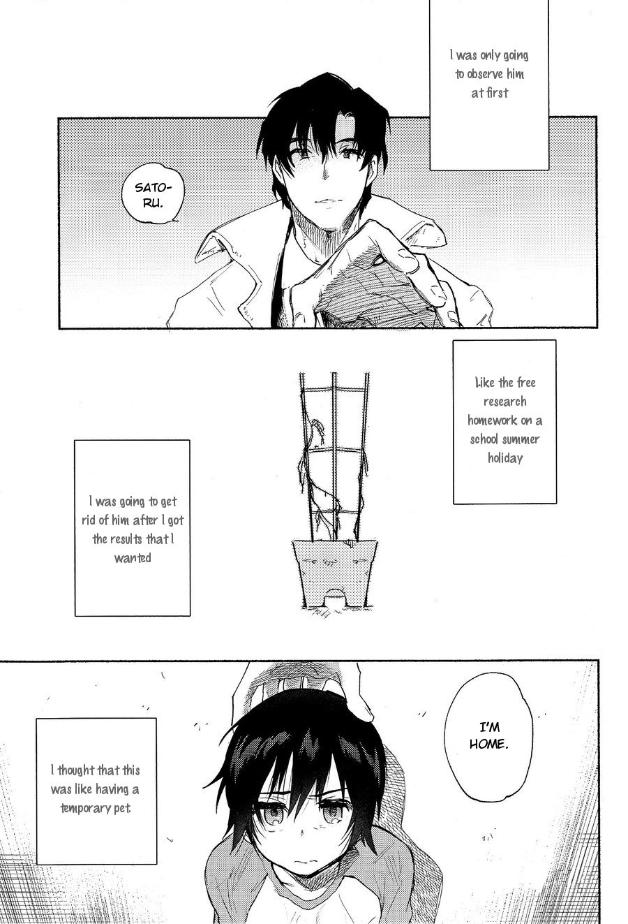 (SPARK11) [スガハウス (菅山)] 飼育箱 (僕だけがいない街) [英訳]
