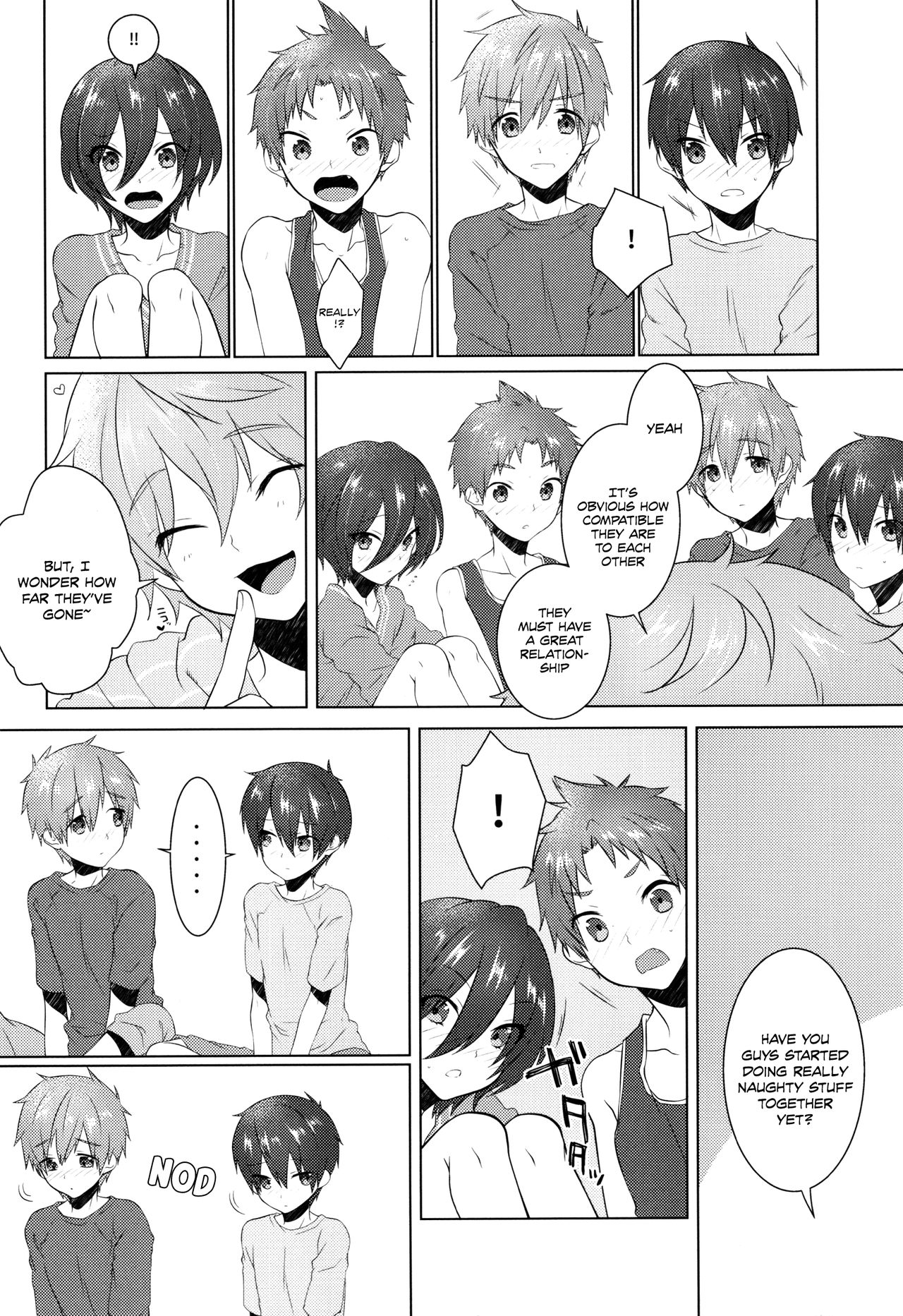 (Splash!Hi2) [めめXILE (女々男)] ぱじゃまでおじゃま (ハイ☆スビード! Free! Starting Days) [英訳]