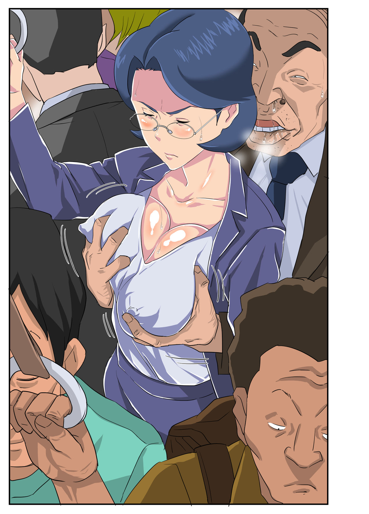 [モスキートマン] 爆乳妻 生溜今日子～セクハラ部長に狙われた妻～