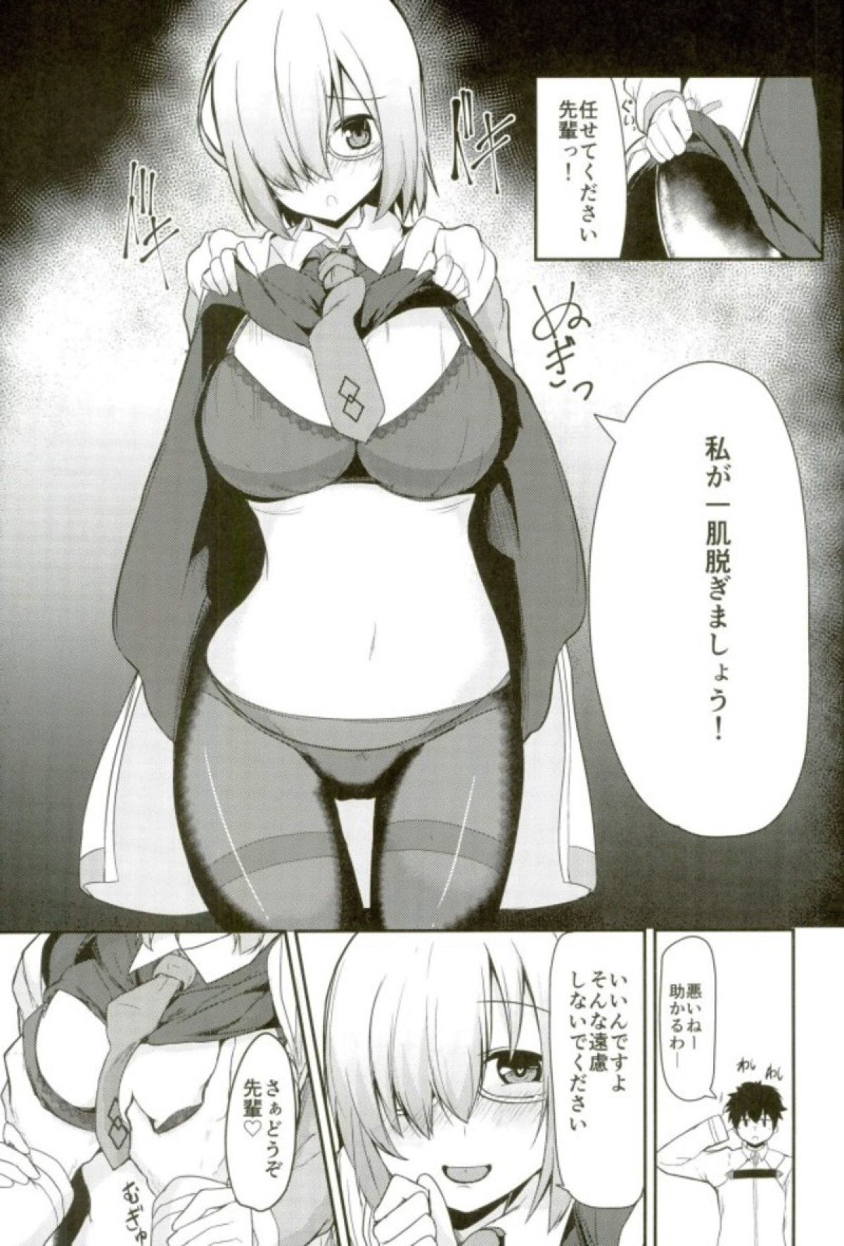 (C93) [青ノ音 (ざらし)] マシュのおっぱいを愉しむ本 (Fate/Grand Order)