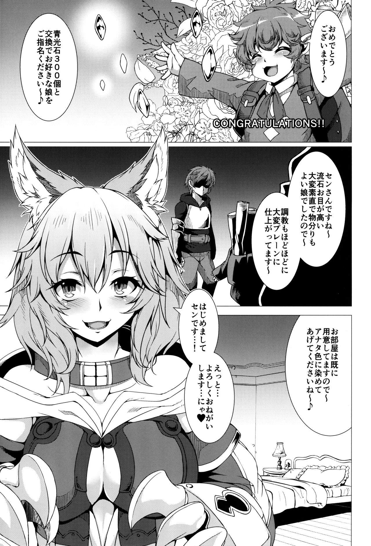 (COMIC1☆11) [Evo.R.B (宇行日和)] エルーンチケット (グランブルーファンタジー)