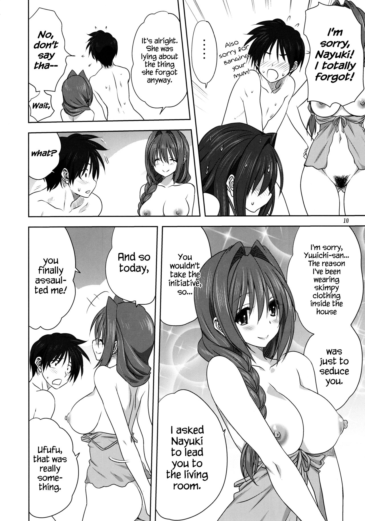 (C92) [みたらし倶楽部 (みたらし侯成)] 秋子さんといっしょ 20 (カノン) [英訳]