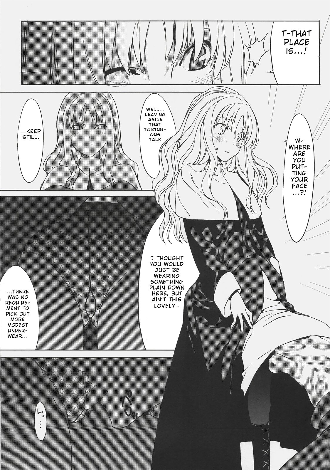 (C72) [森井さんとこの (森井しづき)] そうだ教会に逃げよう (Fate/hollow ataraxia) [英訳]