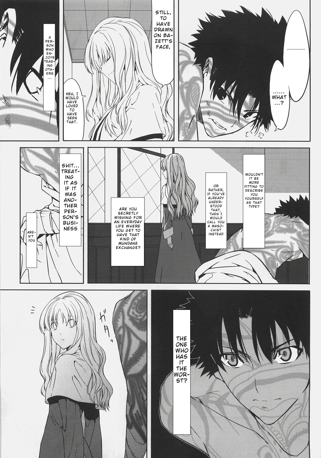 (C72) [森井さんとこの (森井しづき)] そうだ教会に逃げよう (Fate/hollow ataraxia) [英訳]