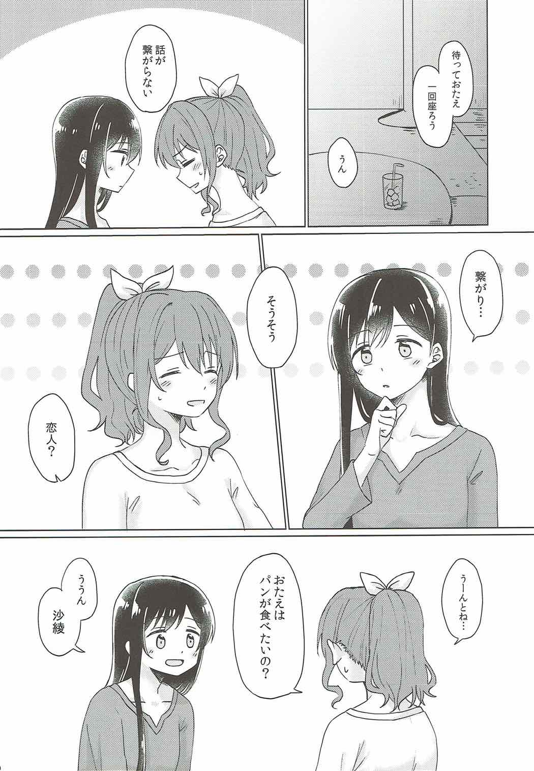 (BanG Dreamer's Party! 2nd STAGE) [とばちゃづけ (みそ茶)] 今日、うち泊まっていく? (BanG Dream!)