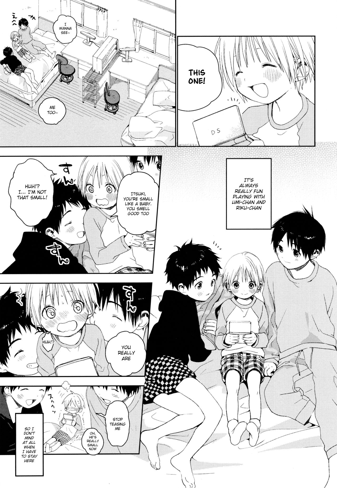 (ショタプチ) [Sサイズ (しなちく)] イツキ君がお世話になります [英訳]