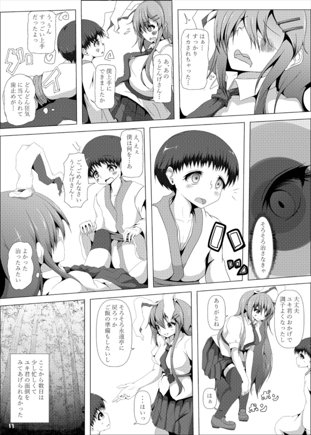(紅楼夢13) [うぅさんの救急箱 (ざやく)] うどんげお姉さんが診てあげる (東方Project)