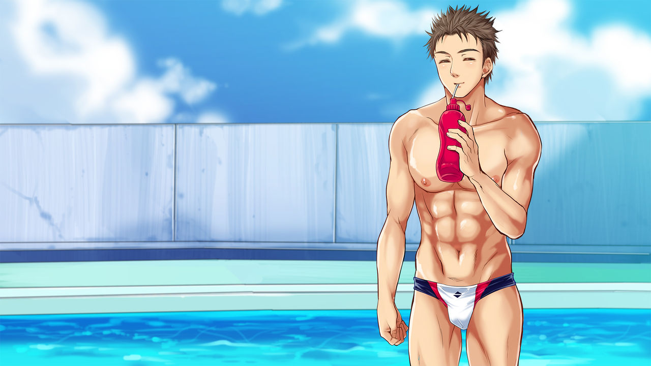 [くろむつ (黒田陸奥)] Swimmer