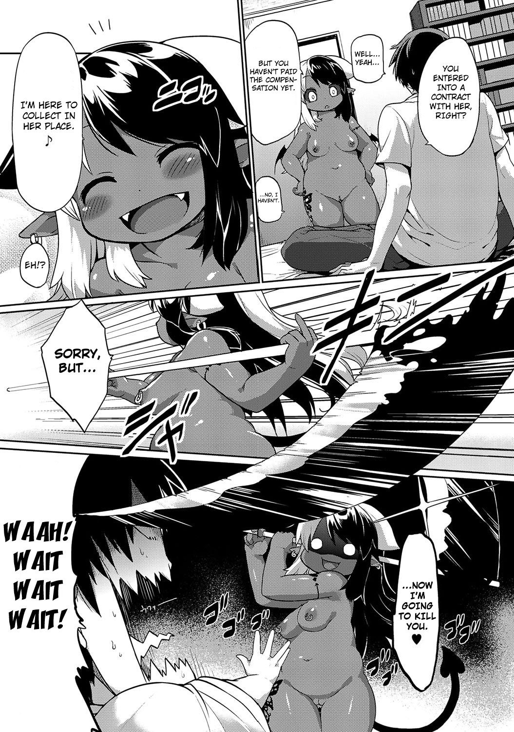 [岸辺] 今日から始める黒魔術 [英訳]