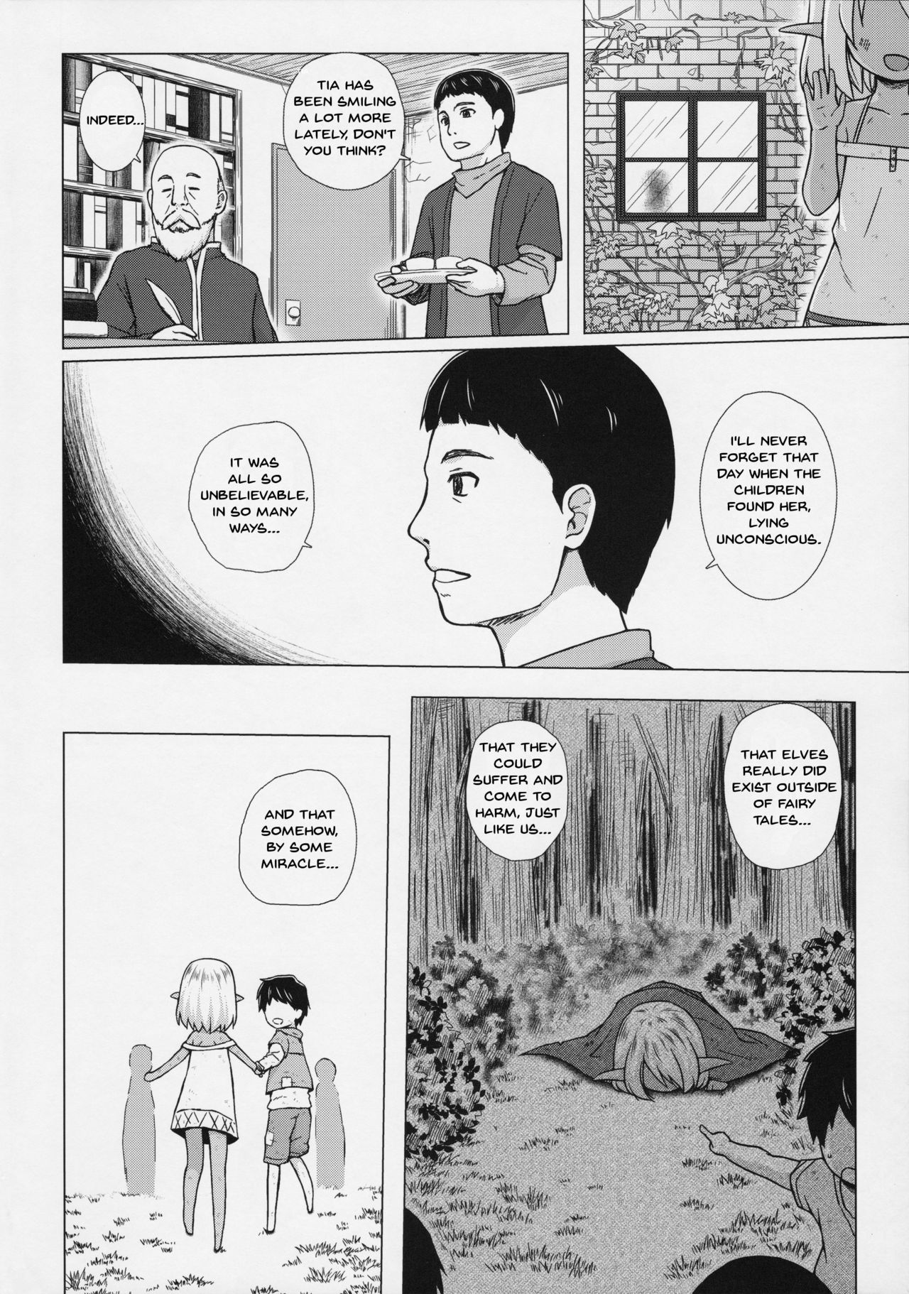 (COMIC1☆11) [ノラネコノタマ (雪野みなと)] 涙の花の咲くところ [英訳]