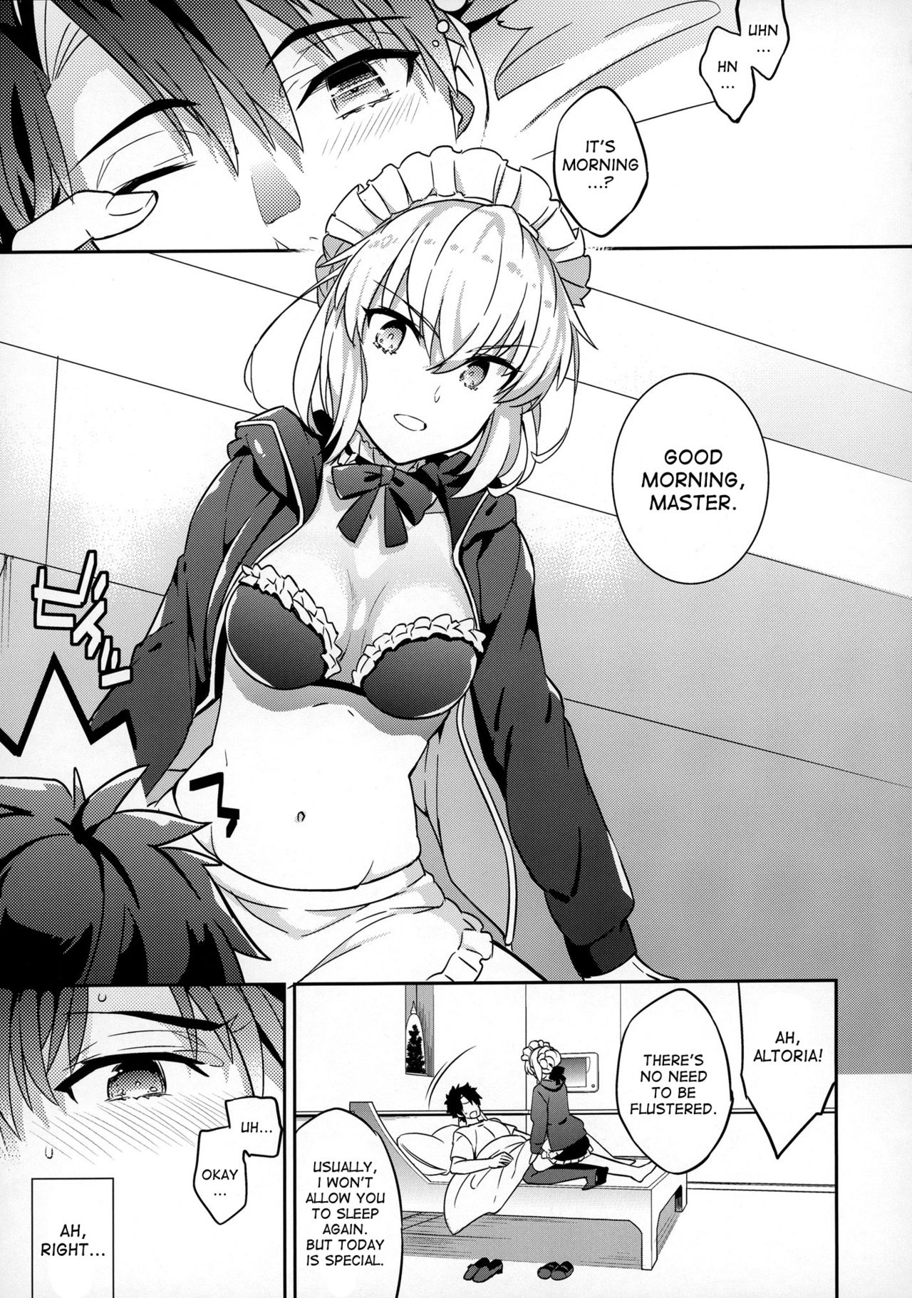 (COMIC1☆12) [Crazy9 (いちたか)] C9-31 メイドオルタにご奉仕されたいっ (Fate/Grand Order) [英訳]