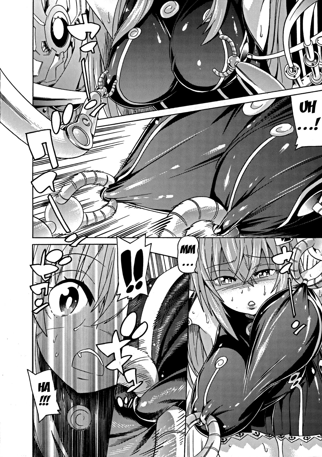 [天道まさえ] 魔法少女 機械仕掛けの連続絶頂 (堕ちた♀牝豚たち) [英訳]