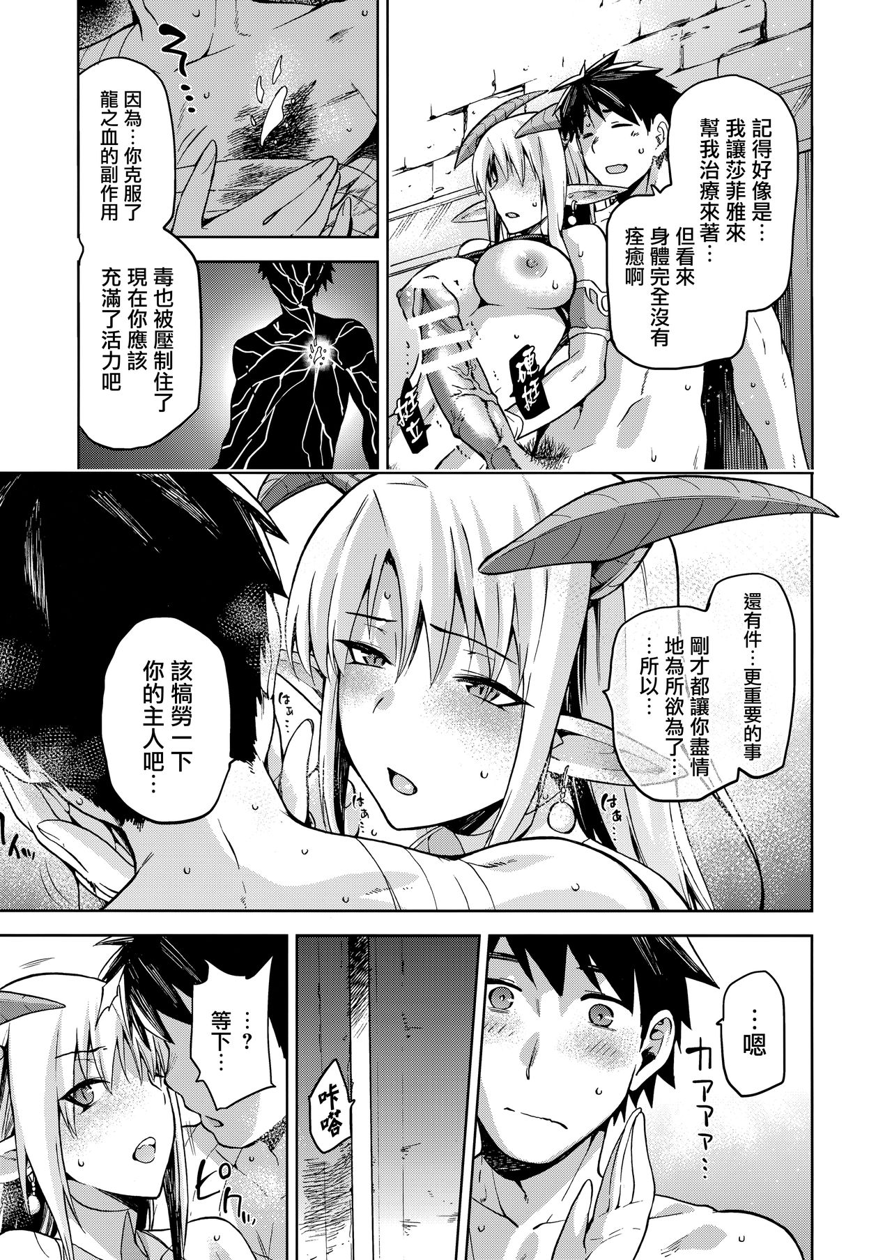 (コミティア121) [ジョウ・レン騎士団 (kiasa)] 契約竜姫 メリュジーヌ 遺跡編 [中国翻訳]