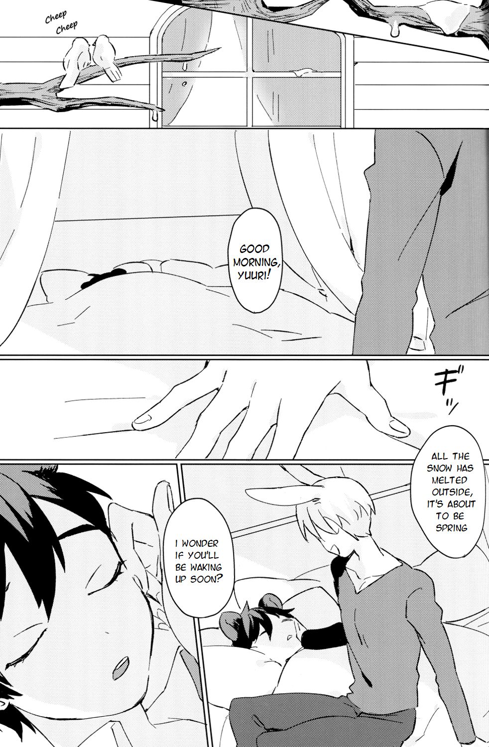 (氷奏ストラースチ) [バタチキ (ますます)] Sleeping Beauty (ユーリ!!! on ICE) [英訳]
