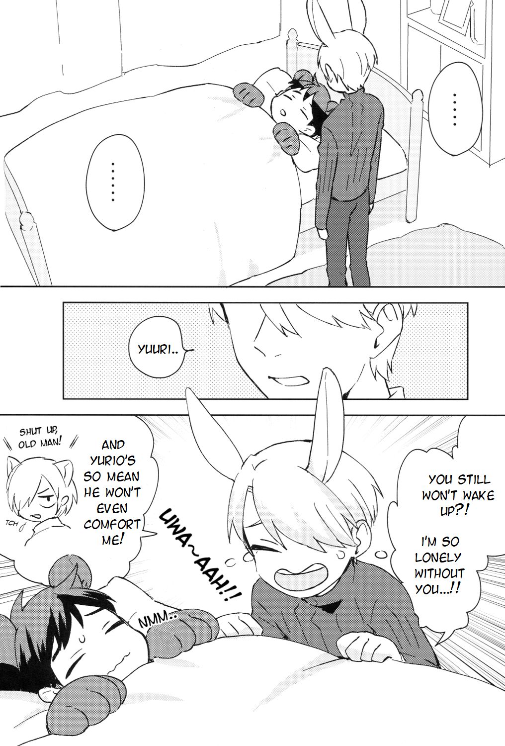 (氷奏ストラースチ) [バタチキ (ますます)] Sleeping Beauty (ユーリ!!! on ICE) [英訳]