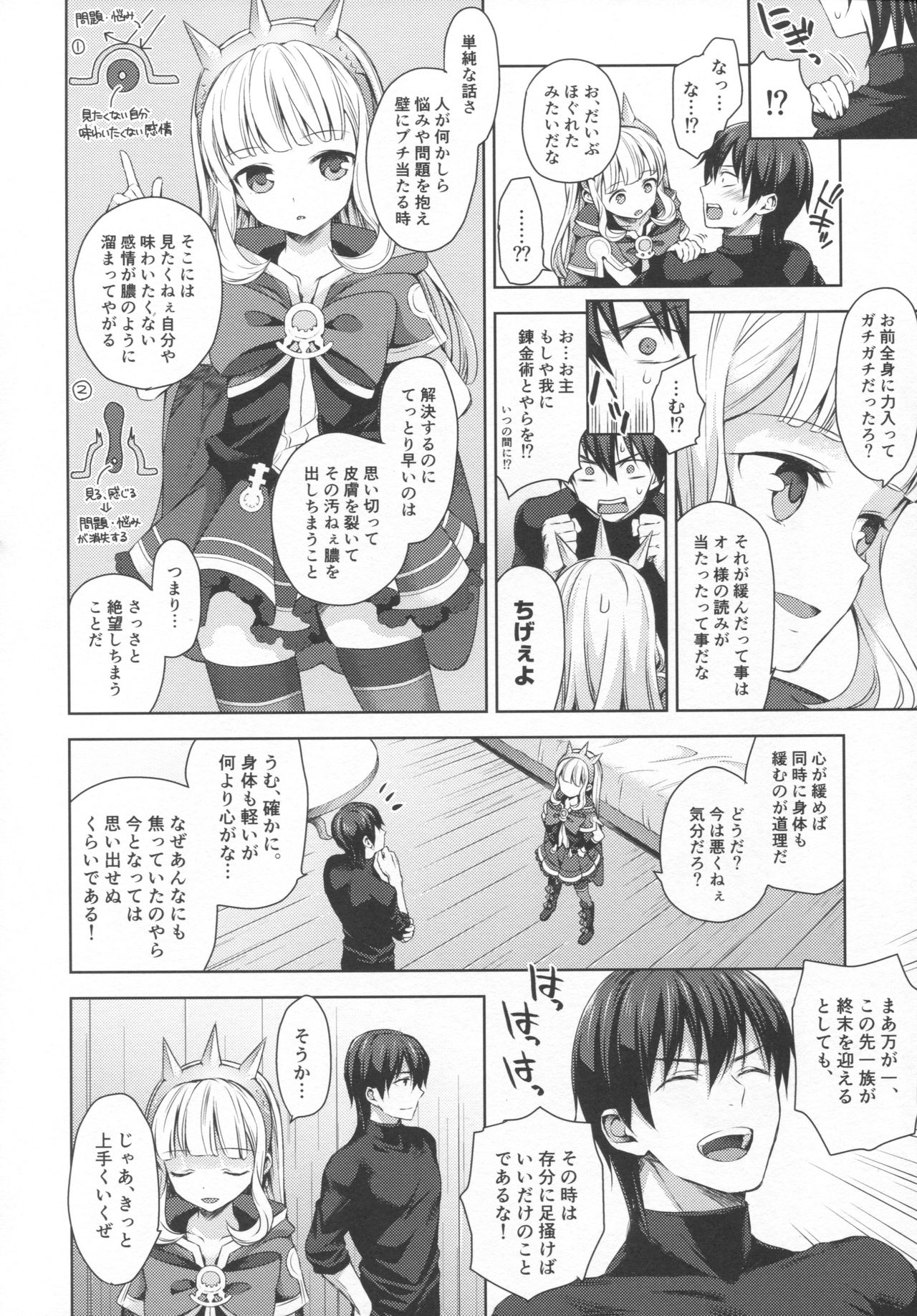 (C92) [ああ愛してる (たいしょう田中)] 錬金術師に王冠を3 (グランブルーファンタジー)