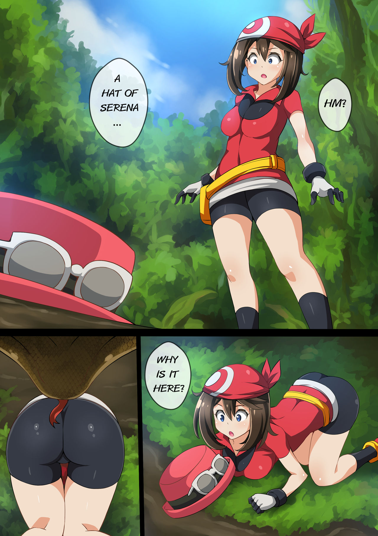 [Mist Night (Arniro)] Hell Of Swallowed Serena VS Anaconda (ポケットモンスター)