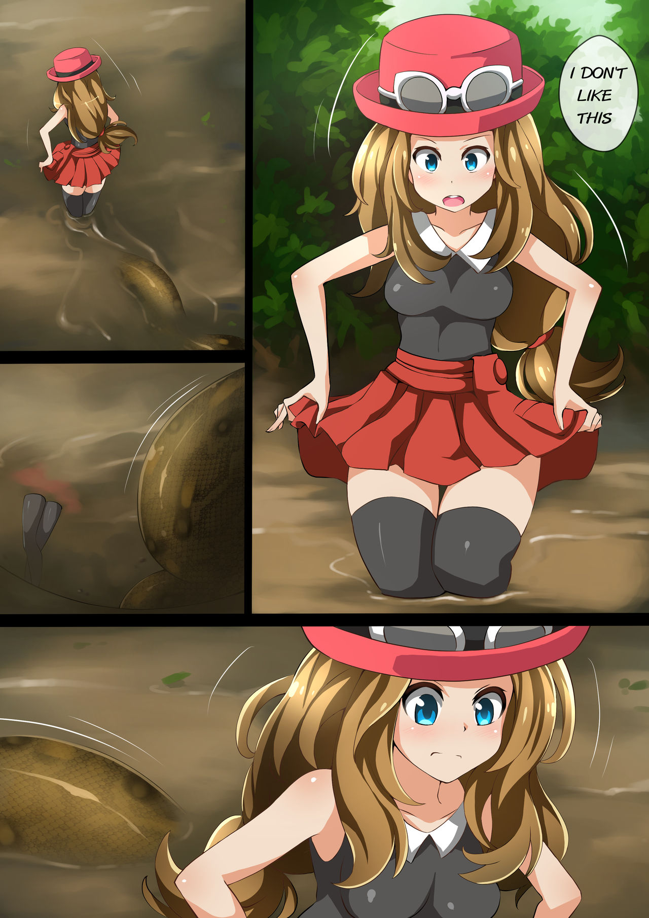 [Mist Night (Arniro)] Hell Of Swallowed Serena VS Anaconda (ポケットモンスター)