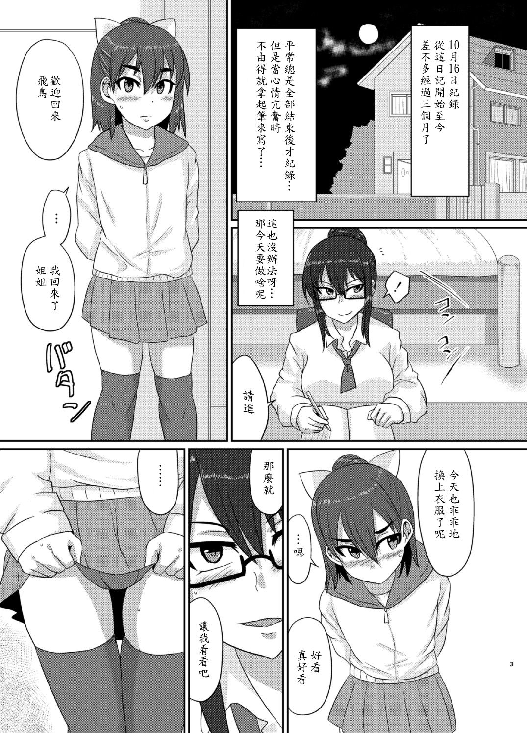 (ふたけっと12) [ろっくすてでぃ (スズラメ)] M's diary [中国翻訳]