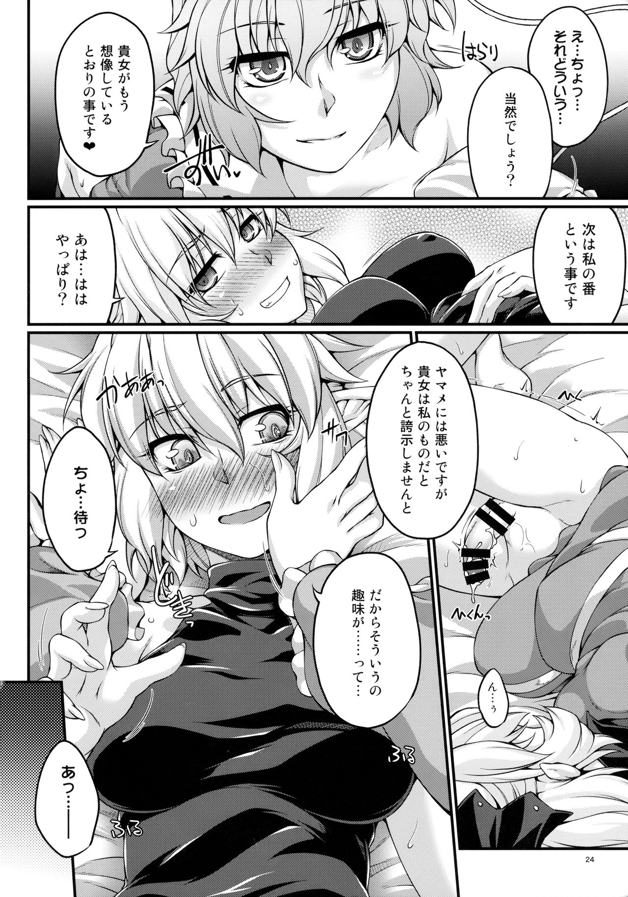 (例大祭14) [幸撃 (大月渉)] 見るは目の毒、聞くは気の毒 (東方Project)
