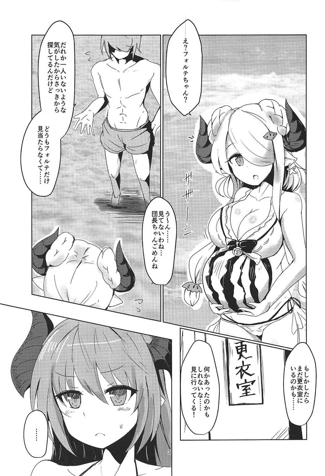 (C92) [笹かまボックス (流宮いささ)] 夏の水着と闇ドラフ (グランブルーファンタジー)