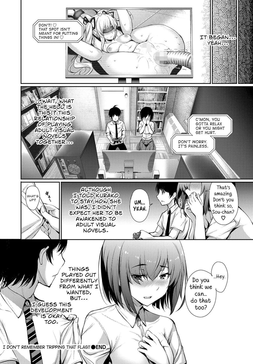 [ゲンツキ] そんなフラグは立てた憶えはない！！ (COMIC BAVEL 2017年7月号) [英訳] [DL版]