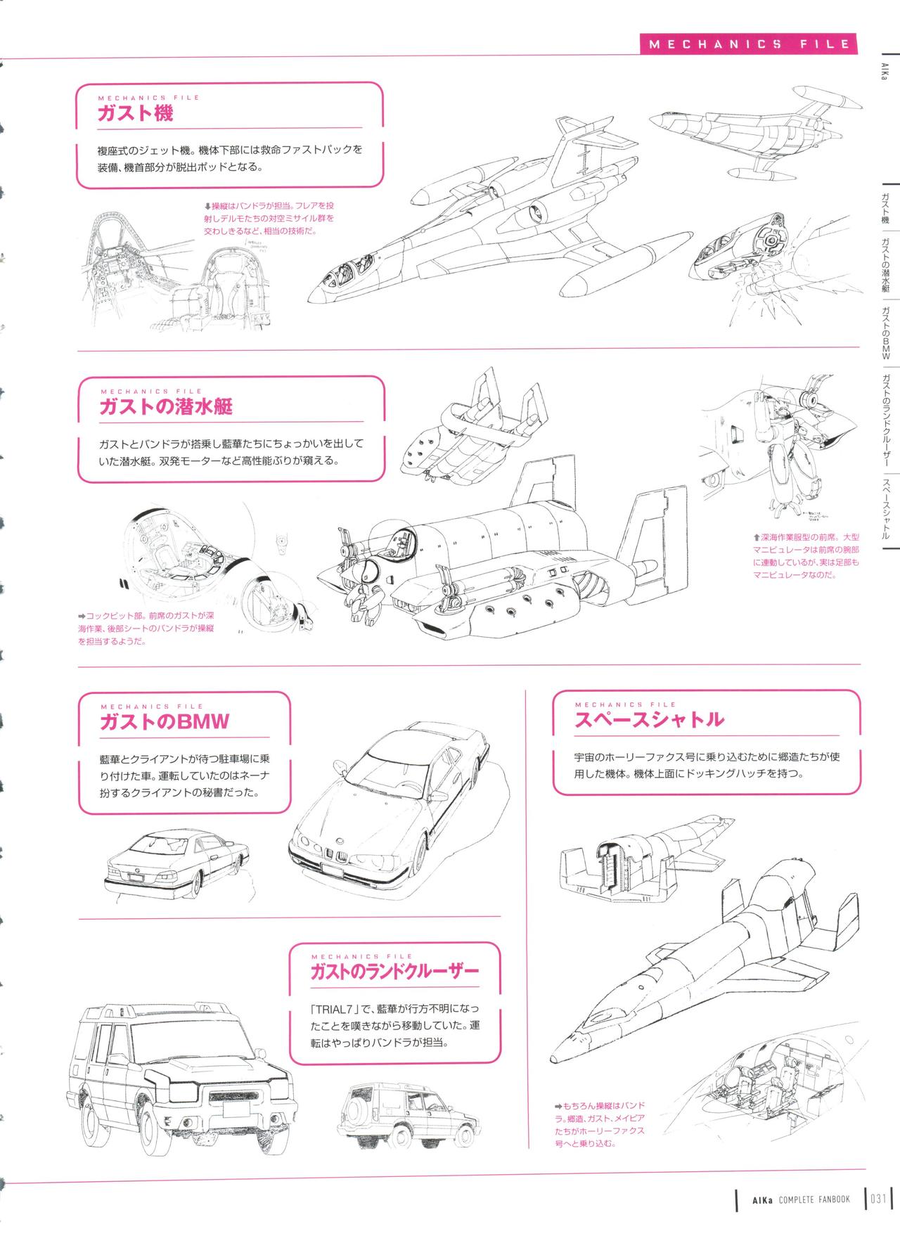 アイカコンプリートファンブック
