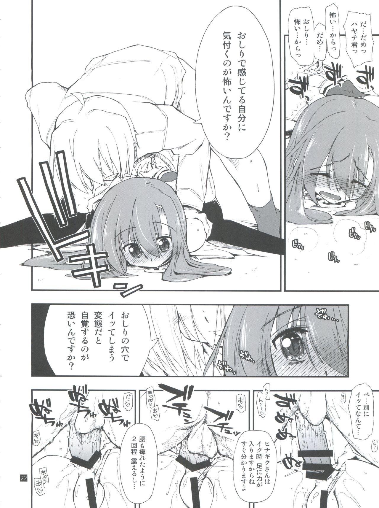(C85) [ギリギリ虹色 (上乃龍也)] ヒナとハヤテ 2 (ハヤテのごとく!)