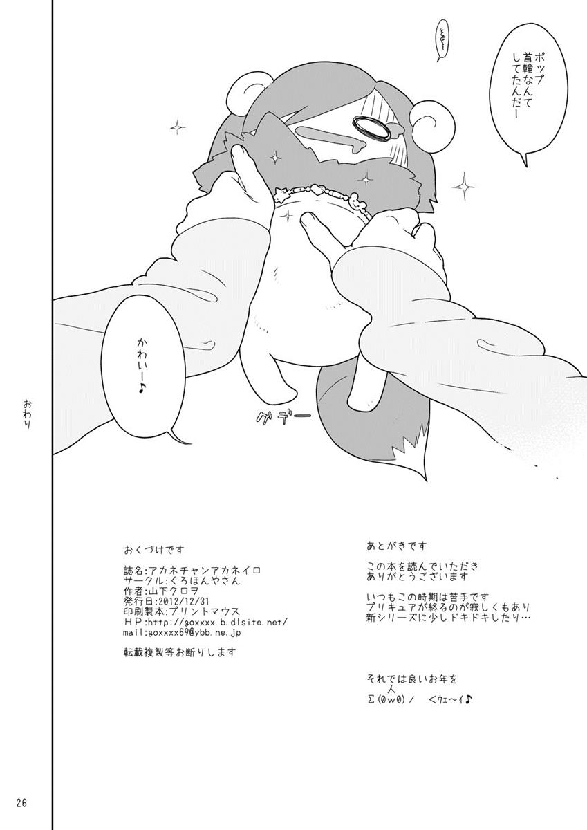 [くろほんやさん (山下クロヲ)] あかねちゃんあかねいろ (スマイルプリキュア！) [DL版]