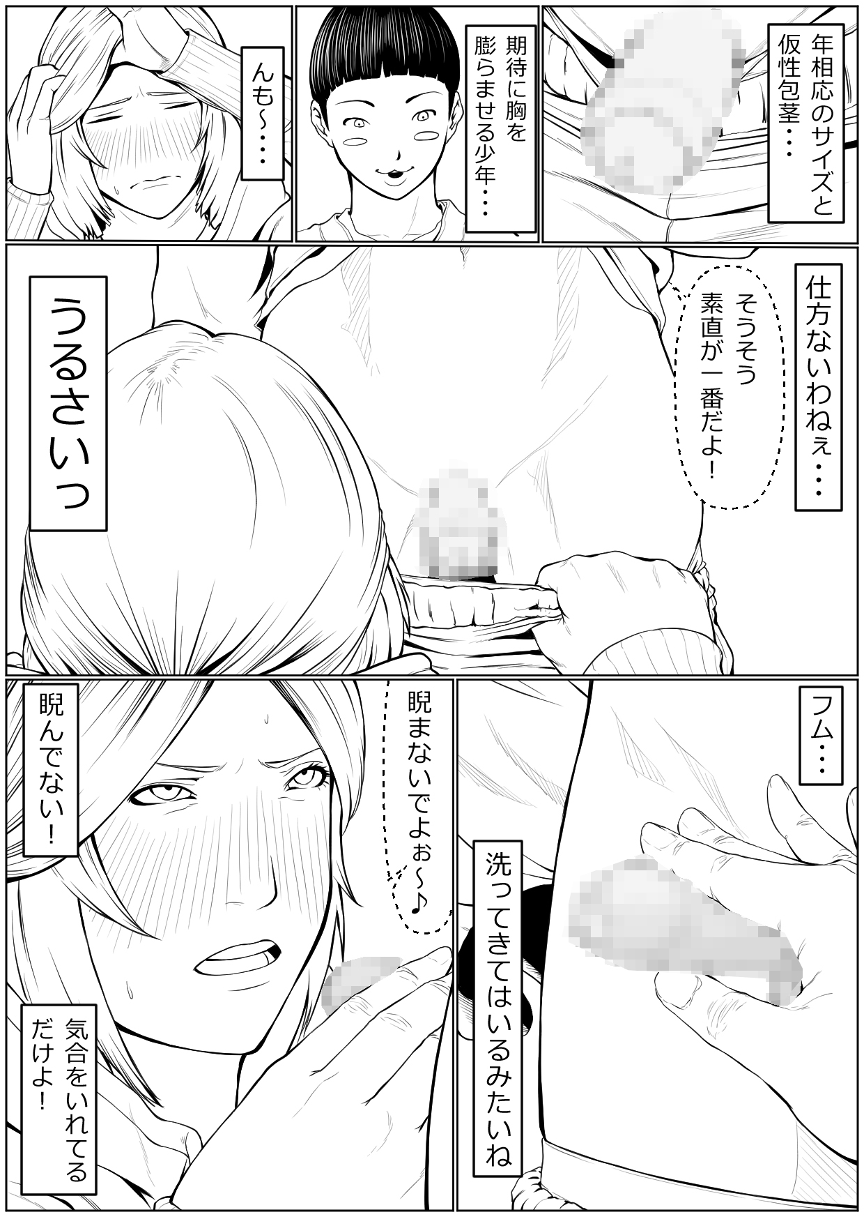 [加藤鈴木] 母は隠し、僕は知らない振りをする