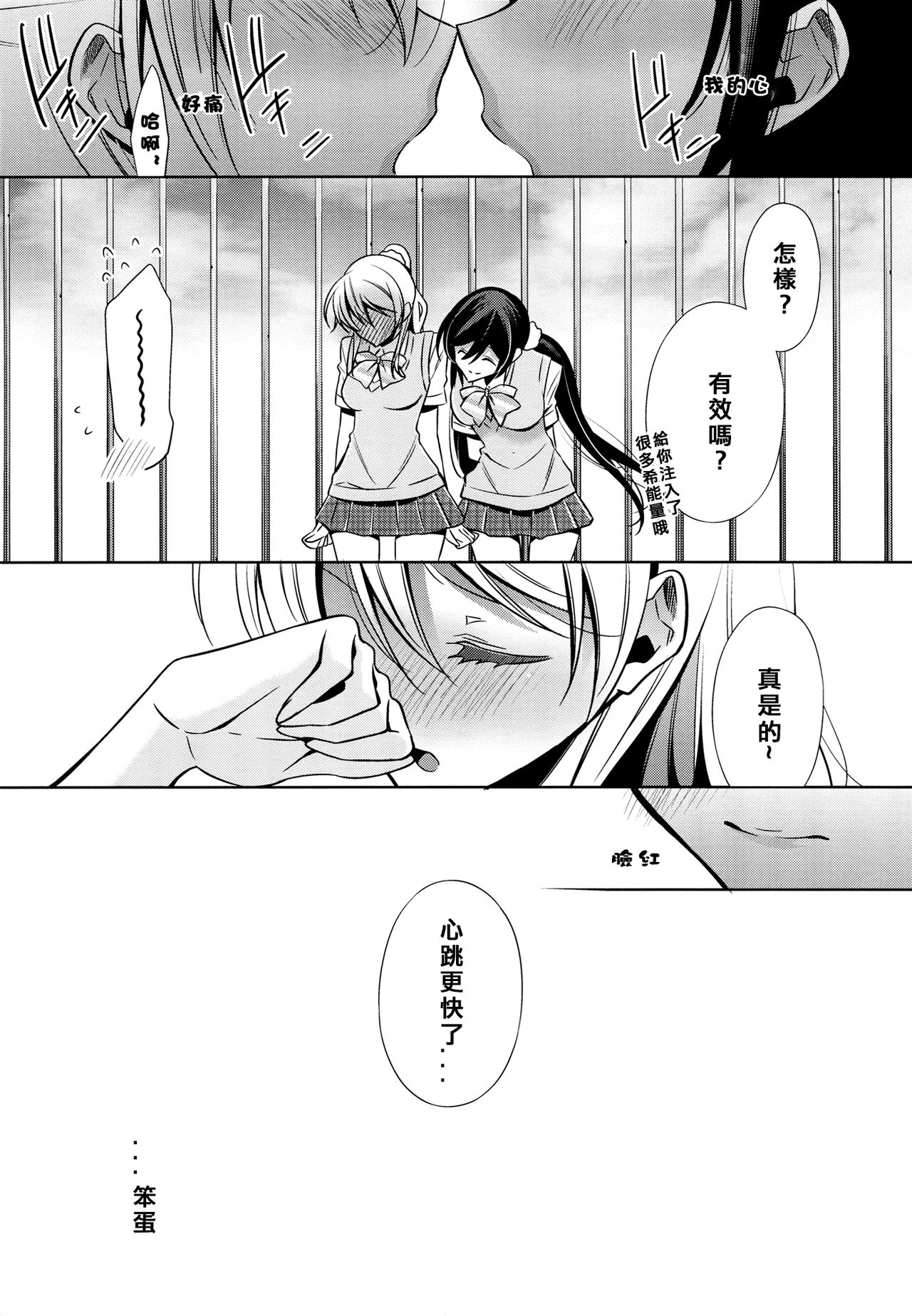 (C84) [Waterfall (嵩乃朔)] 優しい、罰 (ラブライブ!) [中国翻訳]