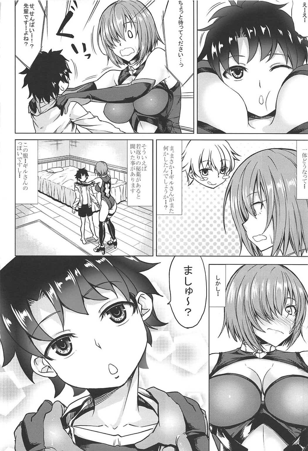 (COMIC1☆11) [七転八起 (kinntarou)] 頼光ママとママシュ (Fate/Grand Order)