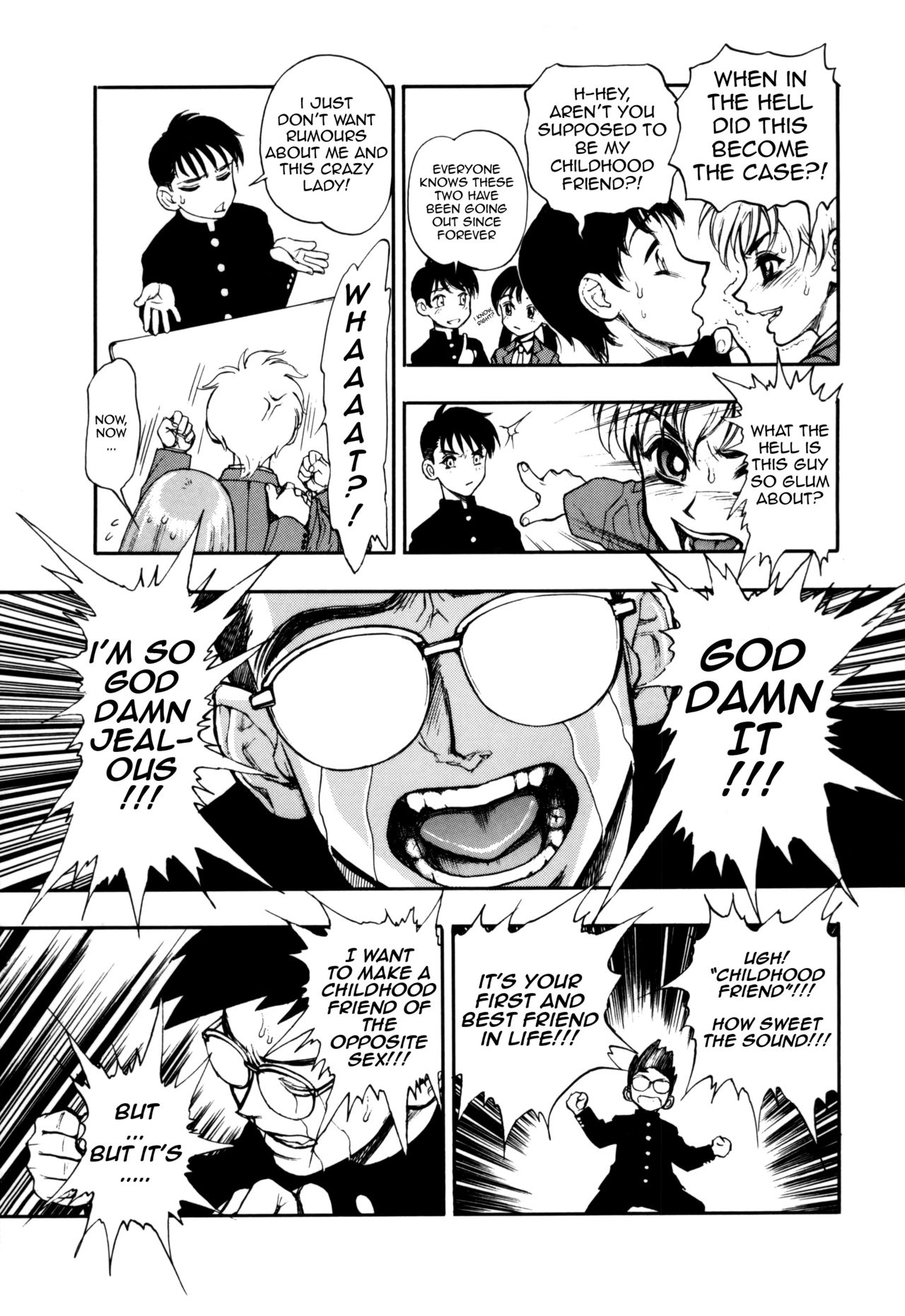 [水無月十三] ずっとずっと好きだった… 第1-4話 [英訳]