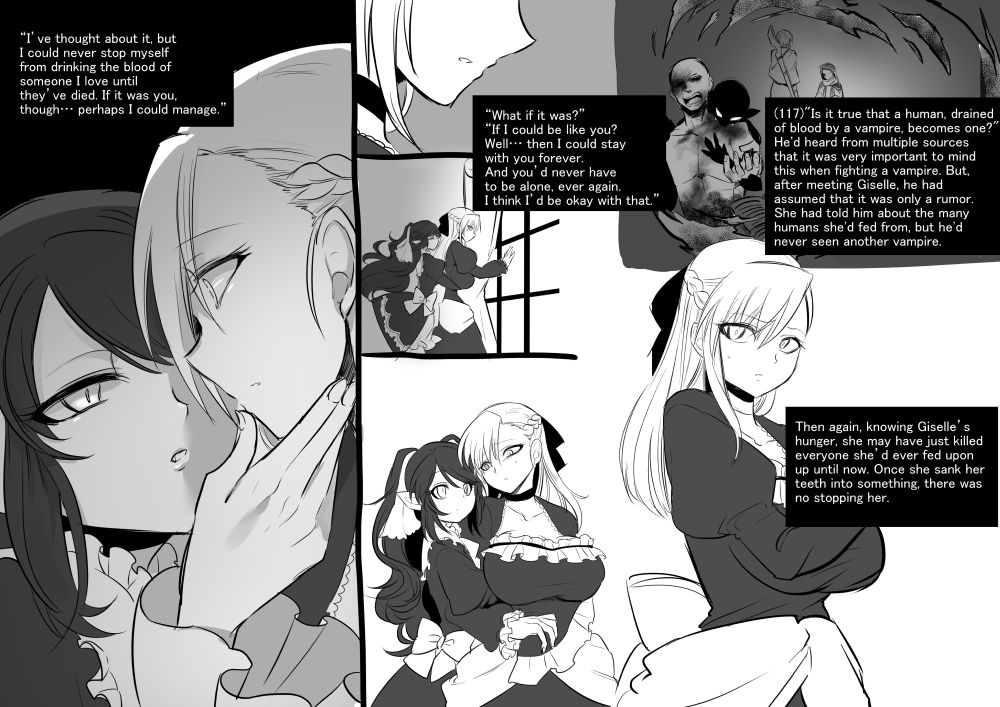 [孝至] 美少女ヴァンパイアに母乳ドリンクバーにされる話 [英訳]