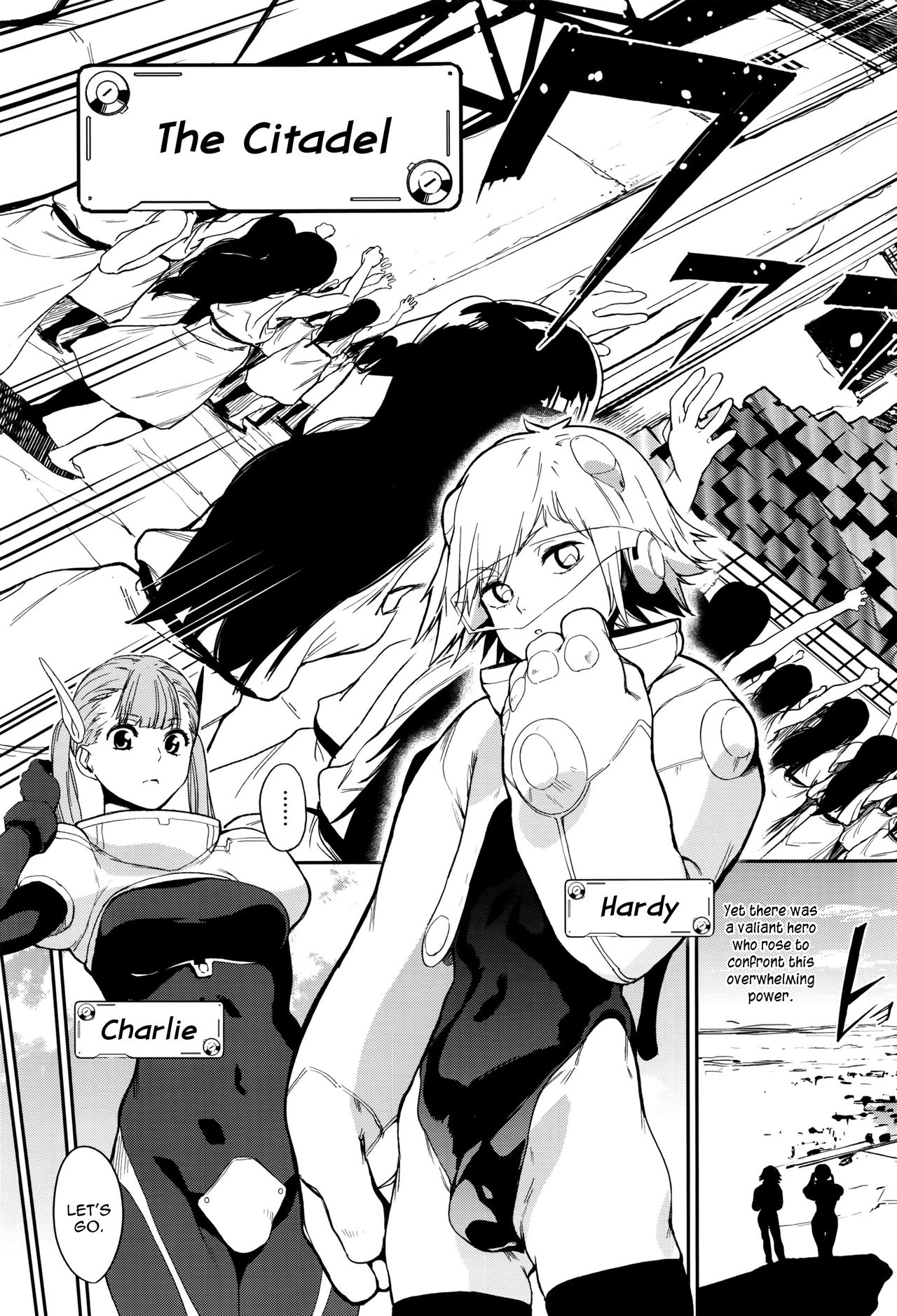[鬼頭サケル] クレイジー・ハーディ (コミック エグゼ 01) [英訳]