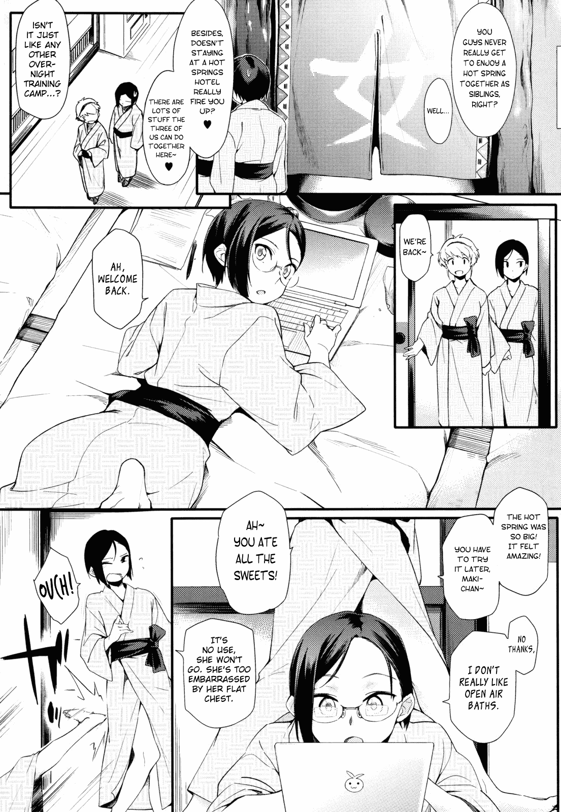 [ゆりかわ] ふたごチャレンジ (年上彼女オルタナティブ) [英訳]